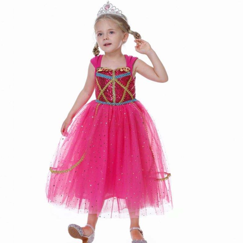 Baigenewjasmine Princess Dress Dress Halloween Cosplay Costume детское платье для вечеринки Bx8140