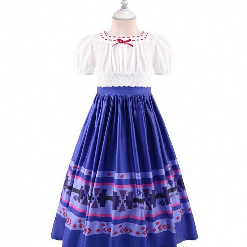 Baige Laff Tight Train Girls Twirls Long Юбка для детской одежды Encanto платье для детей