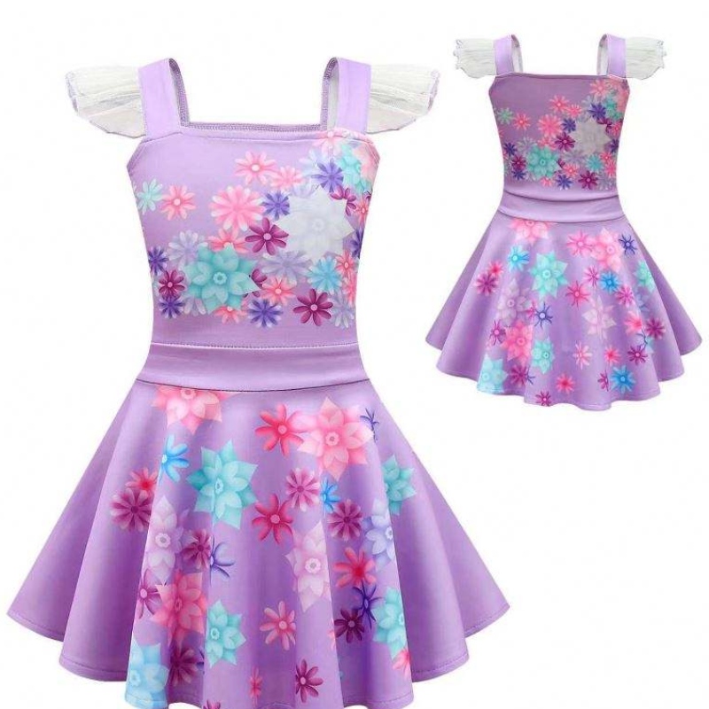 Телевидение&movie Cosplay Purple Dress Girls Princess Costum