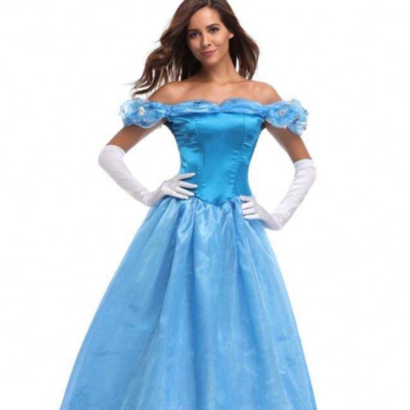 Красота фильма и зверя Belle Princess Dress Костюмы косплей для взрослых женщин Женщины Хэллоуин Каноники Каноники Причудливый костюм