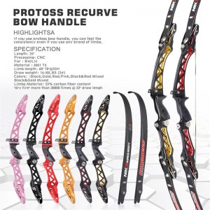 Elongarrow 68inch/70inch ET-11 ILF Recurve Bow Boad Bow для соревнований