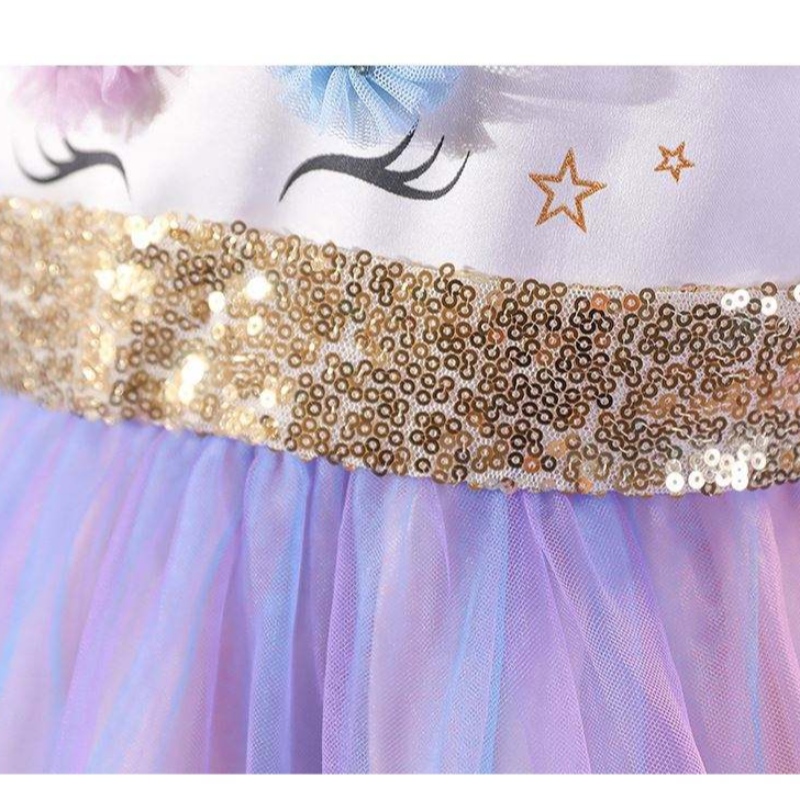 Baige Unicorn Tutu Party Dress платье Unicorn Girl Girl