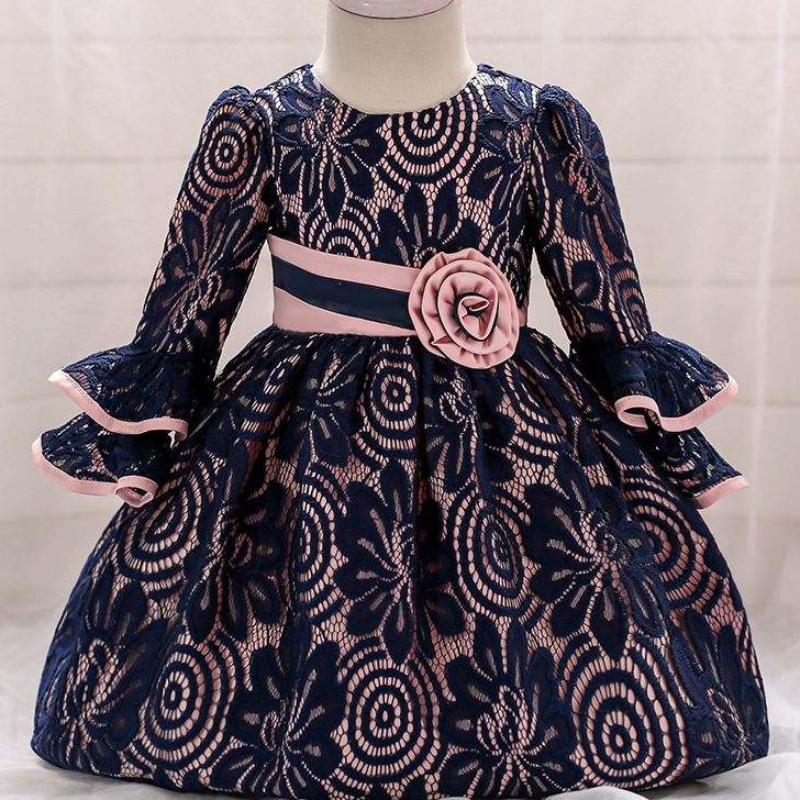 Baige Last Kids Dress Designs Girll Party Frock Kids Neworn Olde L1858XZ