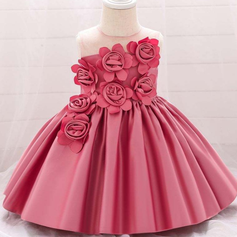 2020 0-2 YEERS OLD KIDS FROCKS Designs Girls Party Dress Plorting для девочек L5068XZ