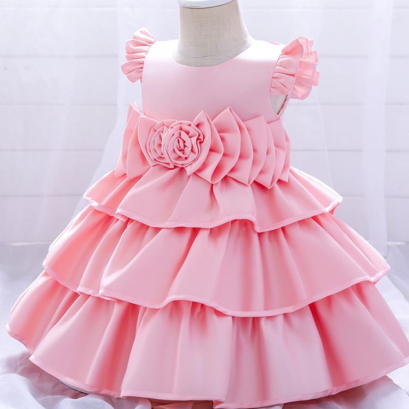 Baige Girls Party Dress Farty Farty Frings Girls Dress Dress Summer Dress для девочек -деть