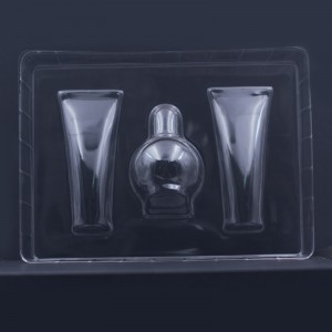 Пользовательский вакуумный поднос косметического пластикового блистера.