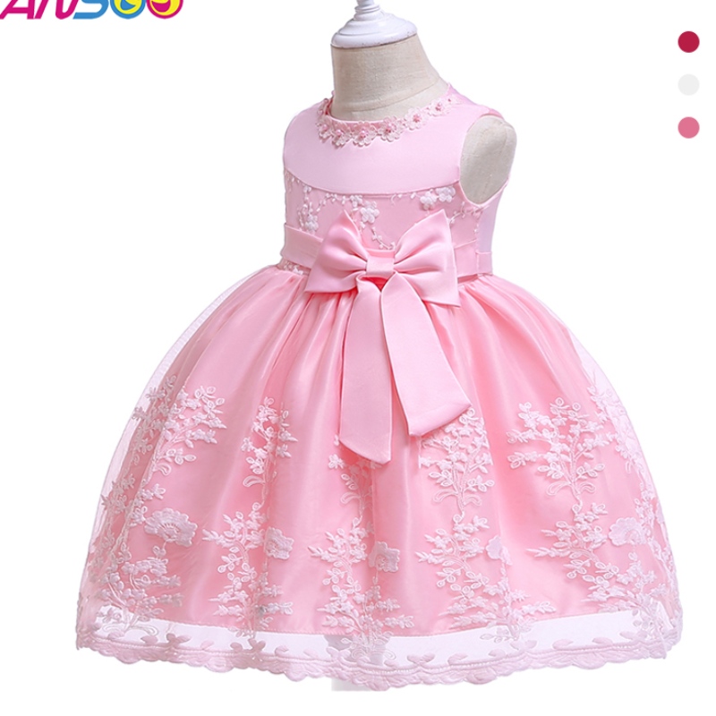 Ansoo Princess Flower Girl Dress Summer Tub