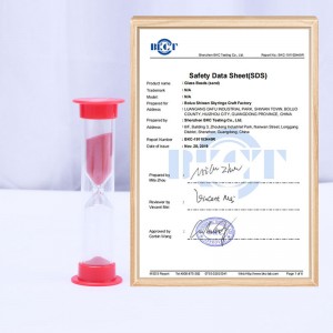 Оптовая торговля 1 2 3 4 5 минут красочный пластиковый песчаный таймер для детских игрушек и песчаных часов и костей настольной игр...