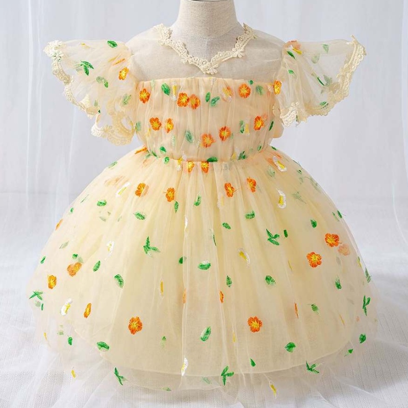 2020 Baige Garment Baby Girl Girl Princess Юбка Rainbow Mabd Girls Платье L1948XZ