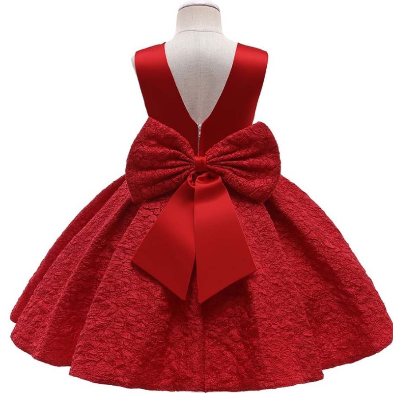 Baige New Design Flower Girls Dress Kids Wedding Вечерняя вечеринка для вечеринки выпускное выпускное выпускное платье