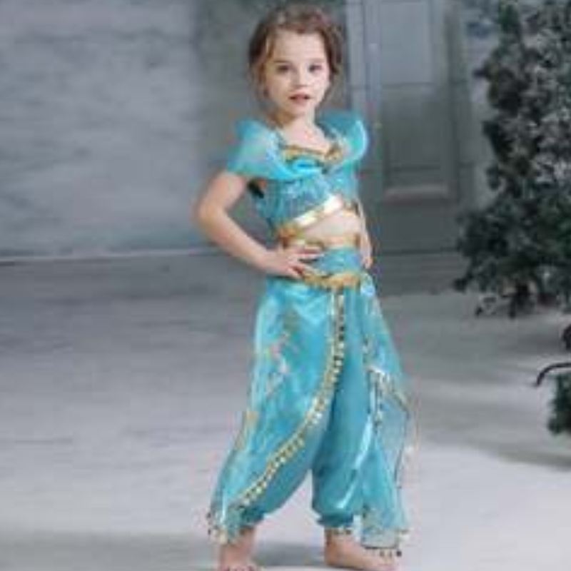 Baige Aladdin Cosplay Princess Jasmine Costum