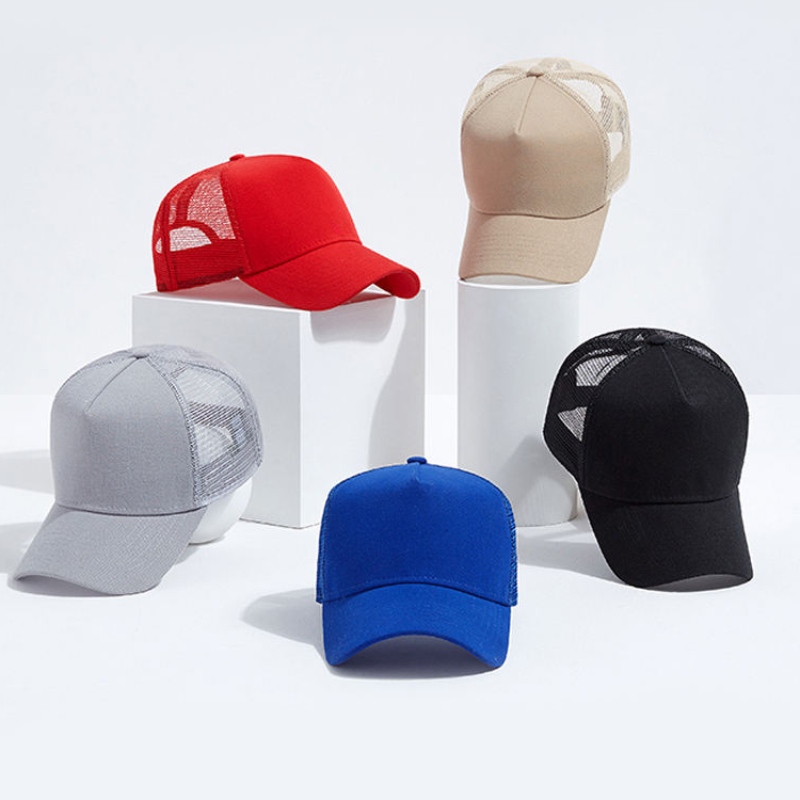 Hip Hop Hat Custom Logo Logo 3D вышивка на заказ логотип хлопок несколько цветов Trucker Cap для наружных видов спорта