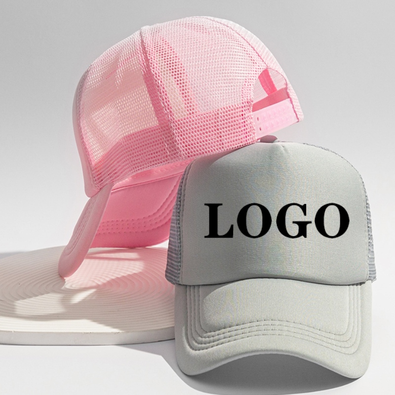 Hip Hop Hat Custom Logo Logo 3D вышивка на заказ логотип хлопок несколько цветов Trucker Cap для наружных видов спорта