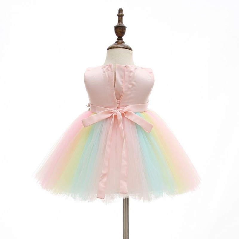 Baige Baby Princess Dress Newborn Сто дней вина в полнолуние детские детские платья