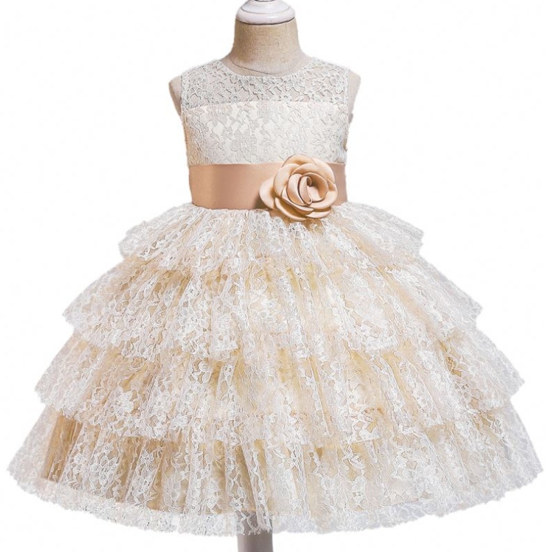 Baige New Children \\ Princess Dress Fring Loine Lieven Lievely Randeveless Wedding Floudsings Wedding