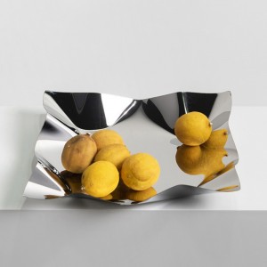 Серебряный квадратный поднос