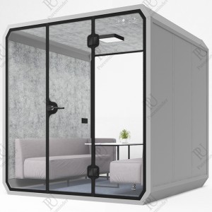 Pureminder XL Size Sounday Booth Private Portable Silence for House Furniture Garage Phone and Work Pod
