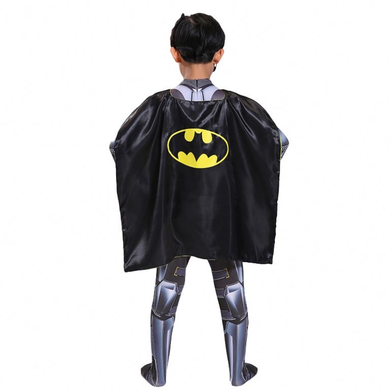 Классический стиль телевидение&film Kids Male Figure Superhero Superhero Avenger Halloween Party Man Jumpsuit Anime Comic Bat Costumes