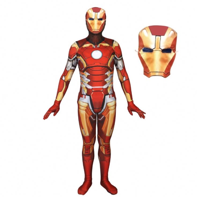 Super Hero Cosplay Iron Suits для детей Хэллоуин карнавальный день рождения