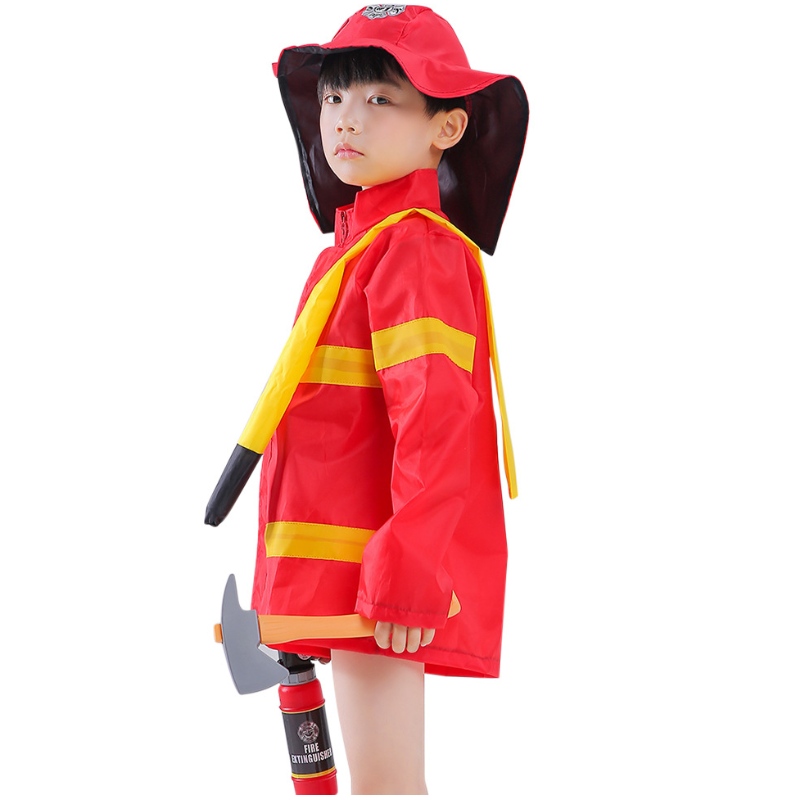 Детский пожарный костюм малыш