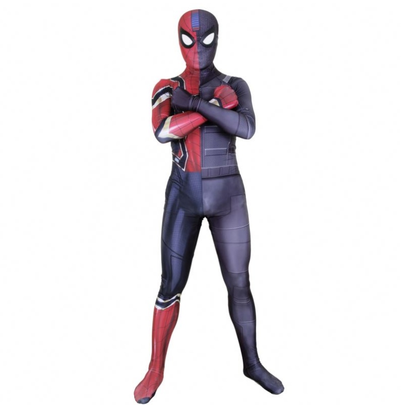 Spandex Stealth Seamed Seamhero Amazing Spider Man Jumpsuit Cosplay Complay Sets Spider Man Costume для мужчин&kids