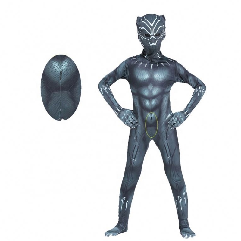 Hot Marvel Africa Halloween Wakanda Forever Zentai костюм для детей&adults фантастическая черная пантера четыре костюма