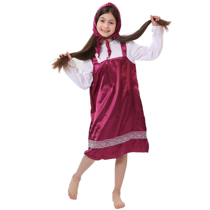 Дети Fancy Fairy Tale Permance Cosplay Costume Costum