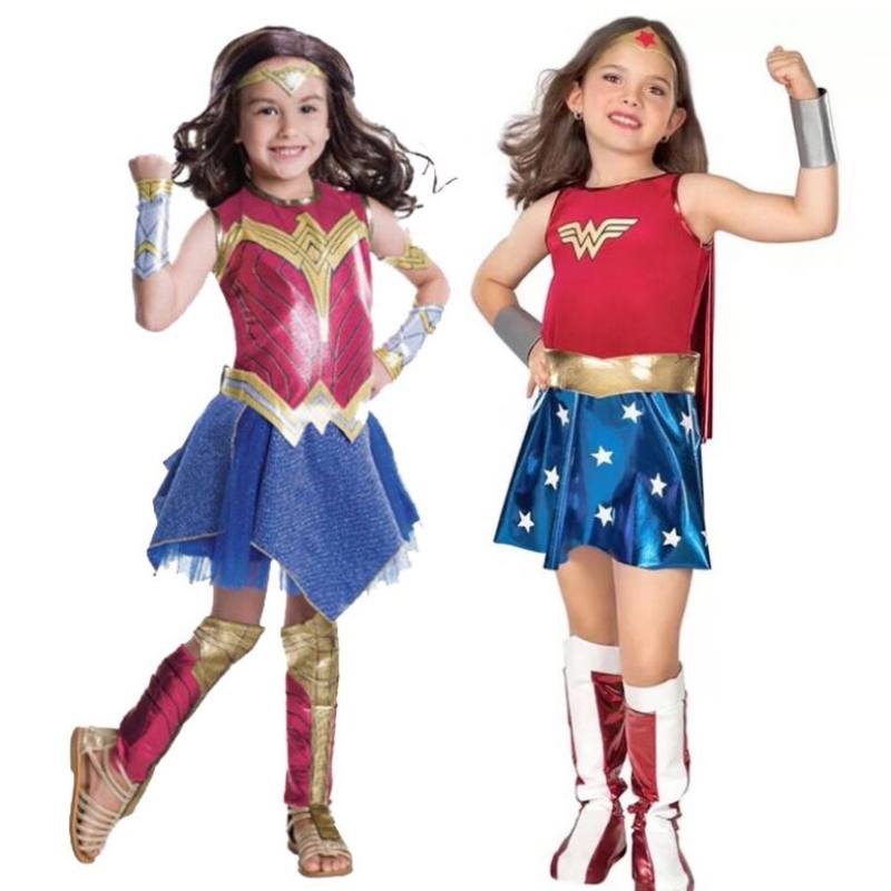 Baige Girls Wonder Woman Costum