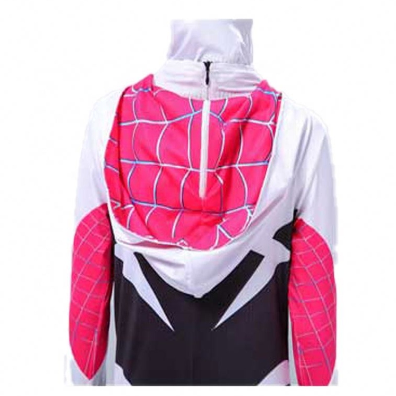 Горячая продажа Косплей Хэллоуин Параллельные колготки для женщин Gwen Spider Costumes с головными уборами для детей