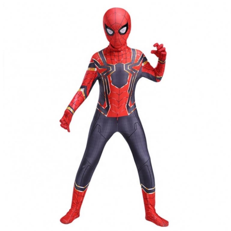 Костюм для детской одежды Red Spiderman Cosplay Costum