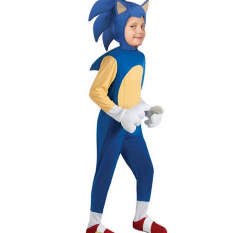 Костюм COSTUME SONIC SONICE The Hedgehog Cartoon Sonic Boy Costum