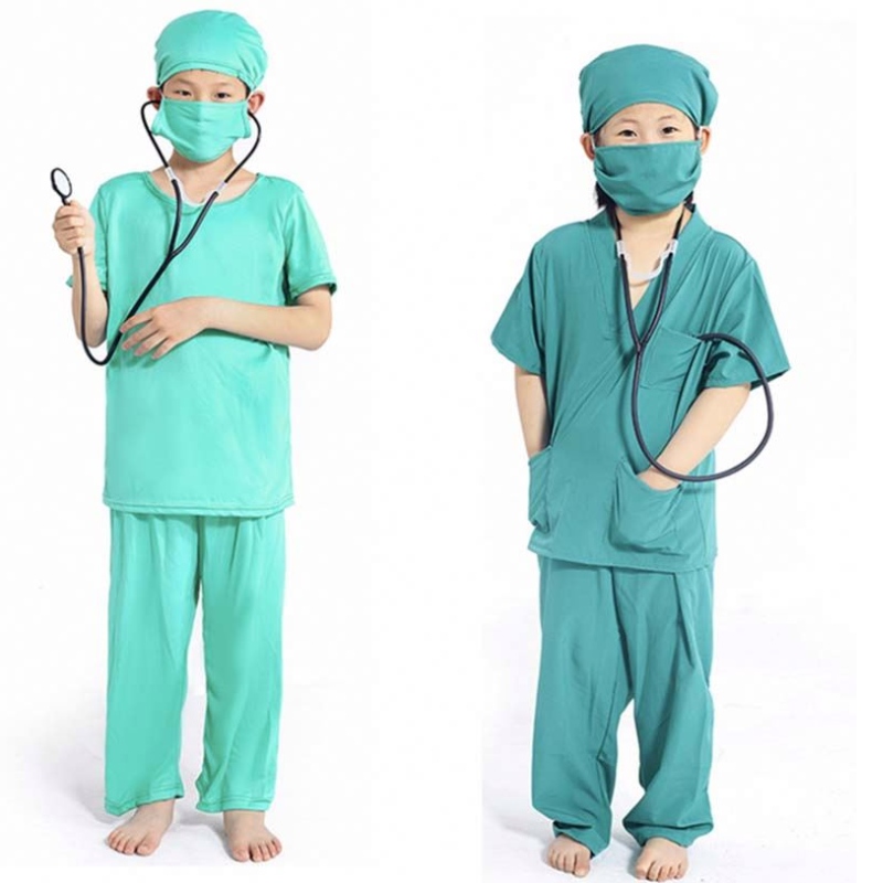 Тематическая вечеринка Masquerade Show Rol Play Professional Murs Nurse Child Dector Doctor Costume HCBC-004