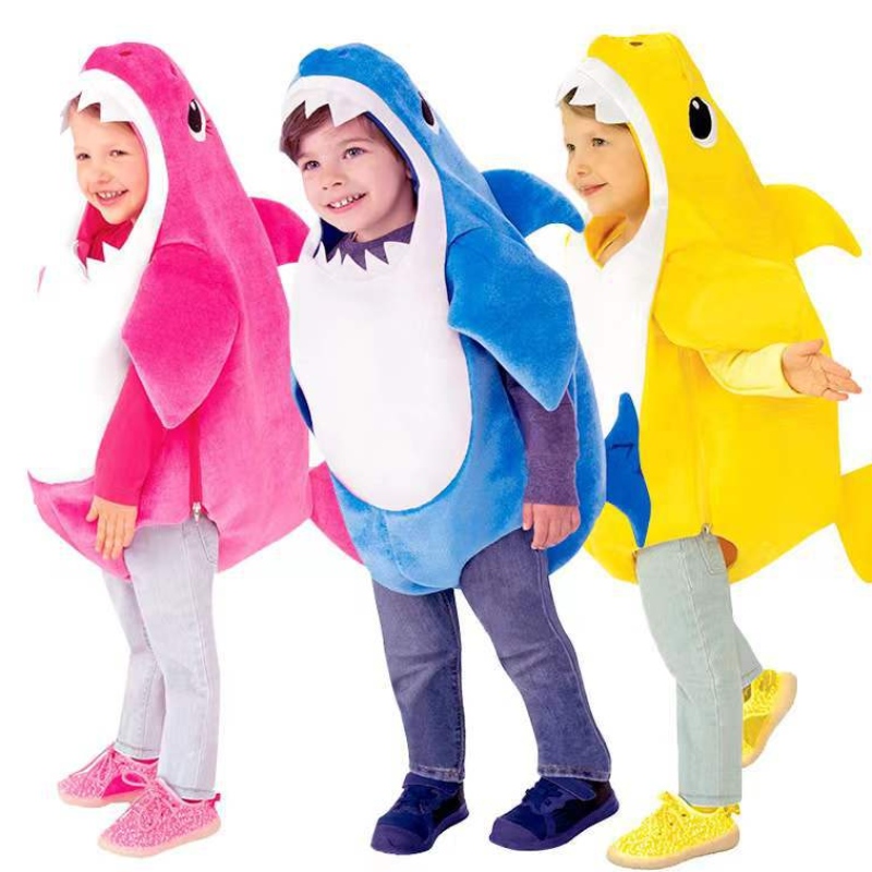 2021 Симпатичный косплей Blue Shake Kids Kids Costume