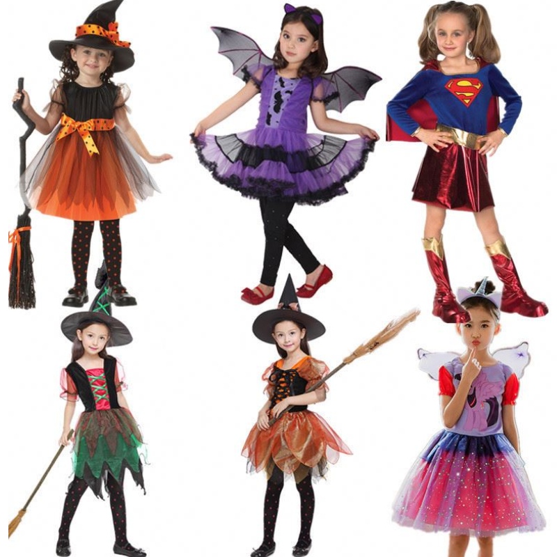 Симпатичные сестры на Хэллоуин Косплей костюм танец причудливый костюм аниме на день ведьм