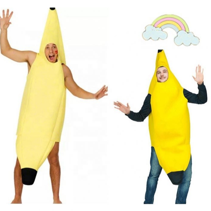 Cosplay Creations привлекательный банановый костюм для взрослых роскошные набор для Хэллоуина Партия вечеринки и ролепля унисекс банановый костюм