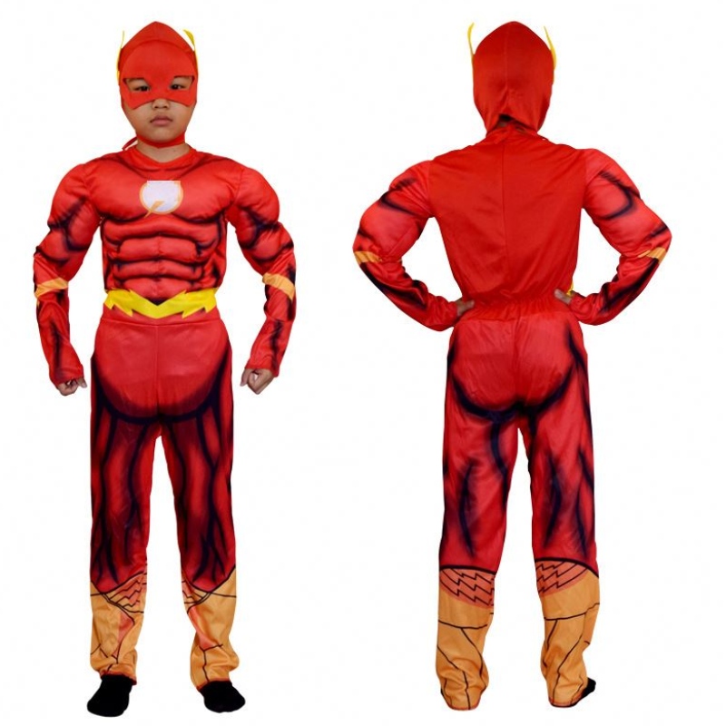 Boy's Deluxe Flash Costum