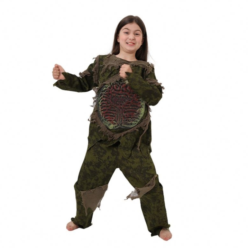 Kid's Halloween Zombie Costume Cosplay Boy Boy Monster Costum