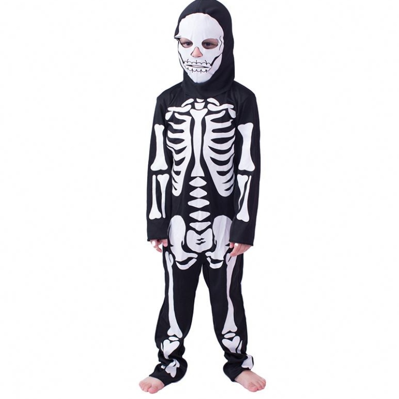 Хэллоуин Детские костюмы, потому что костюмы маскарада для мужчин и женщин скелет скелет призрачная одежда ужас костюмы
