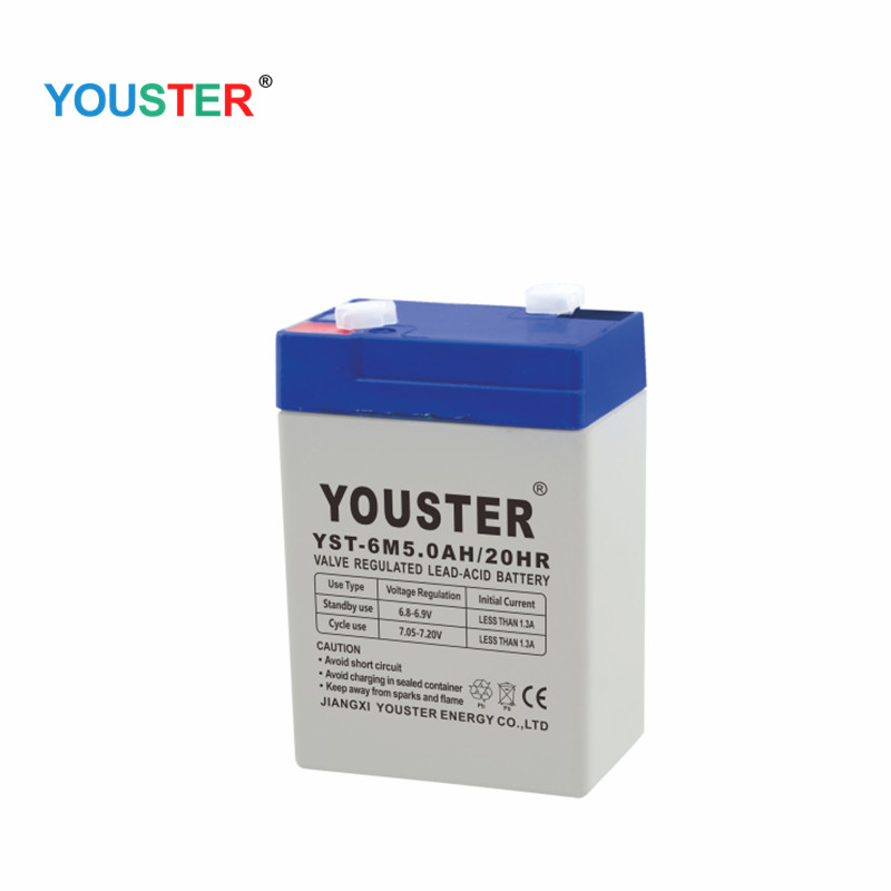 Youster Hyst Acid Actulet 6V 5,0AH Батарея используется для освещения/ups/cctv/home Appliance/solar/inverter