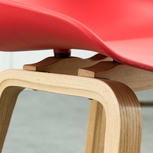 Современный клубный ресторан Бар высокий стул стул красочный пластиковый ткань