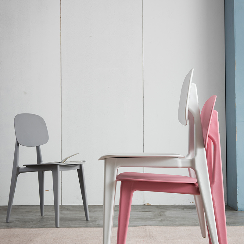 Удобные красочные пластиковые стулья ресторан мебель Сложный пластиковый кафе кресло
