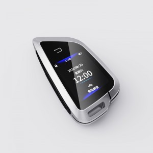 Умный ЖК -автомобильный ключ, вход без ключа обновления, автоматическая блокировка&разблокировать удаленный стартер автомобиль,...