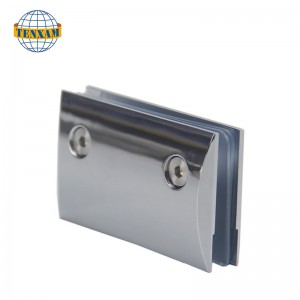 Двойное отверстие изливано в стеклянном зажиме 0 градусов