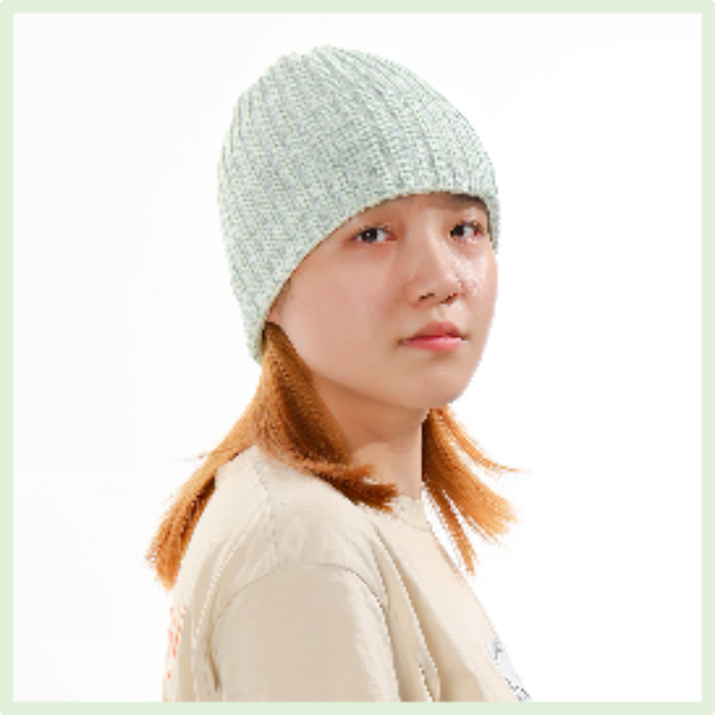 Отражающая шапочка с высокой видимостью теплой зимняя петля вязаная шапка