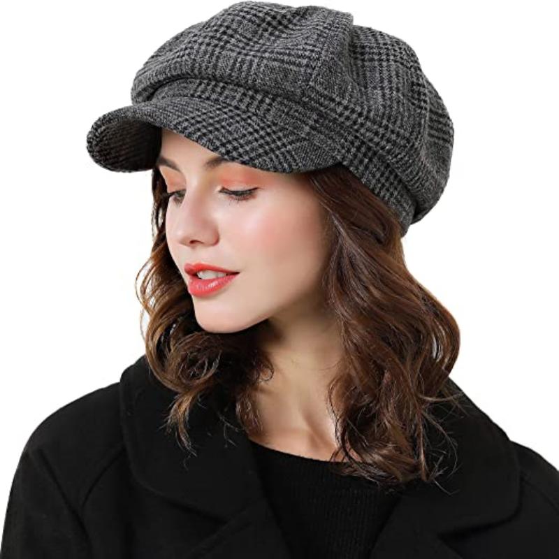 Женщины Beret Newsboy Hat French Cap Classic Осенняя весенняя зимние шляпы