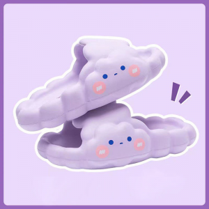 2022 Весна летняя подушка Unisex Indoor Outdoor House Beach Soft милый милый сандал толстый платформ облачные слайды Slides