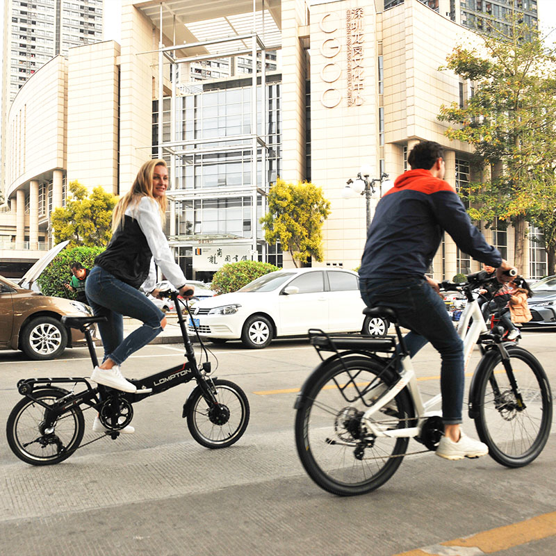 Мы помогаем нашим электрическим велосипедам