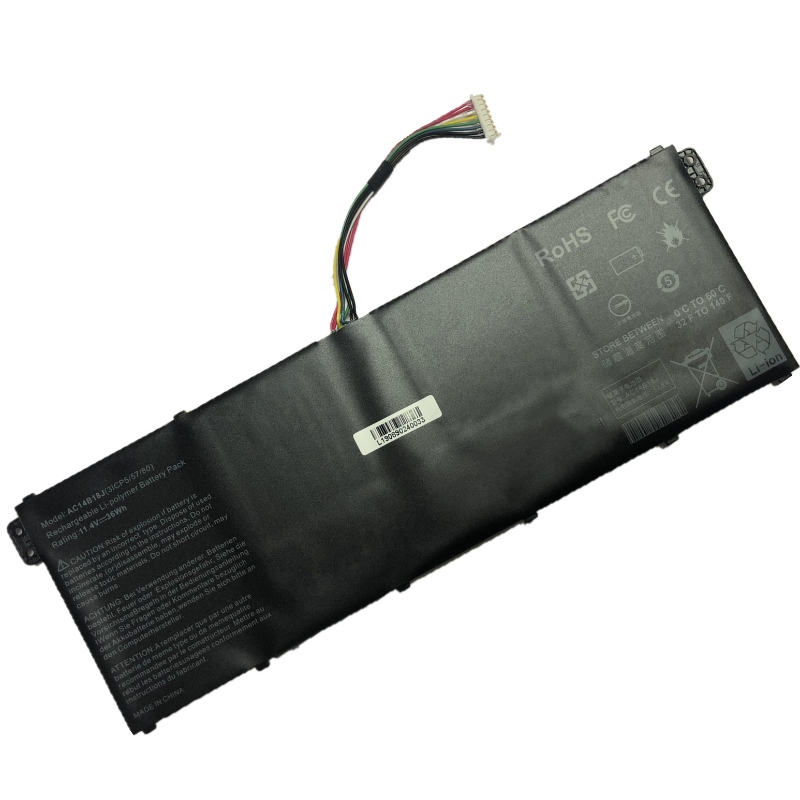 Подходит для Acer Aspire E3-112 B115 V5-122 132 V3-111 P N15W4 N15Q3 MS2394 EX2519 AC14B18J AC14B13J Батарея ноутбука