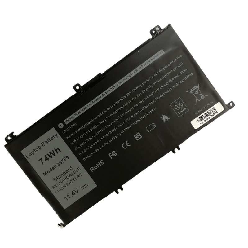 Подходит для Dell Inspiron 7557 7559 Inspiron 15 7000 7567 7566 5577 5576 7759 357F9 P57F P65F Батарея ноутбука