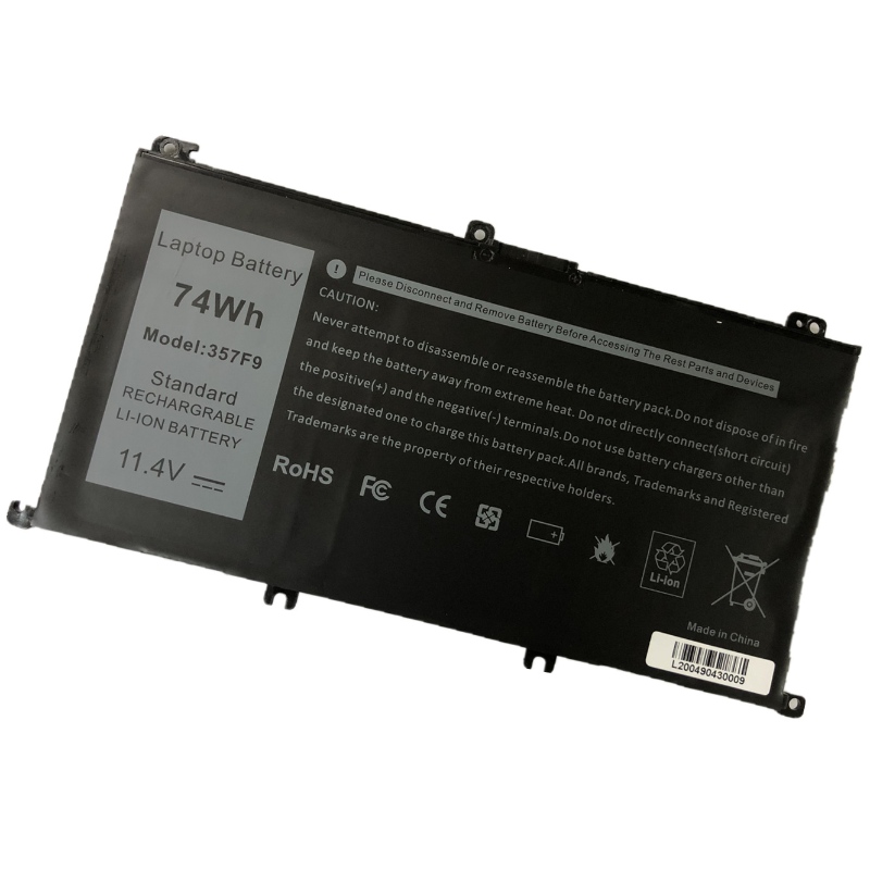 Подходит для Dell Inspiron 7557 7559 Inspiron 15 7000 7567 7566 5577 5576 7759 357F9 P57F P65F Батарея ноутбука